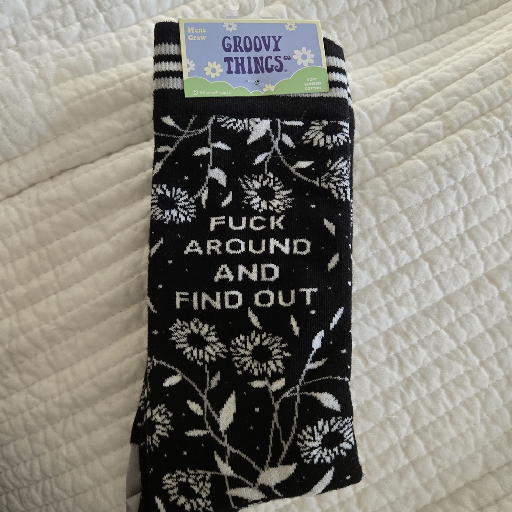 Black Crew Socks